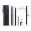 Detachable Camping Lantern Lamp Bracket Mount Portable Storage Hook Tent Table Hanging Light Holder Fixing Stand Set 7