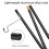 Detachable Camping Lantern Lamp Bracket Mount Portable Storage Hook Tent Table Hanging Light Holder Fixing Stand Set 2