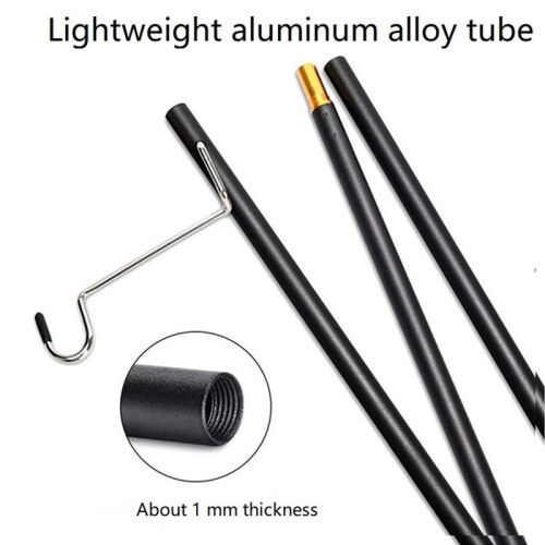 Detachable Camping Lantern Lamp Bracket Mount Portable Storage Hook Tent Table Hanging Light Holder Fixing Stand Set 2