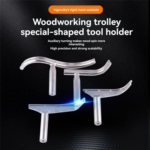 Woodworking Lathe Tool Holder Special Shape Tool Holder Holder Woodworking Combination Tools Special-Shaped Tool 1 Inch 2