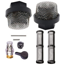 235014 Valvola Spruzzatore Prime&246385 Filtro di Ingresso UNF da 7/8 Pollici&246384 Kit di Sostituzione Filtro Collettore Pompa