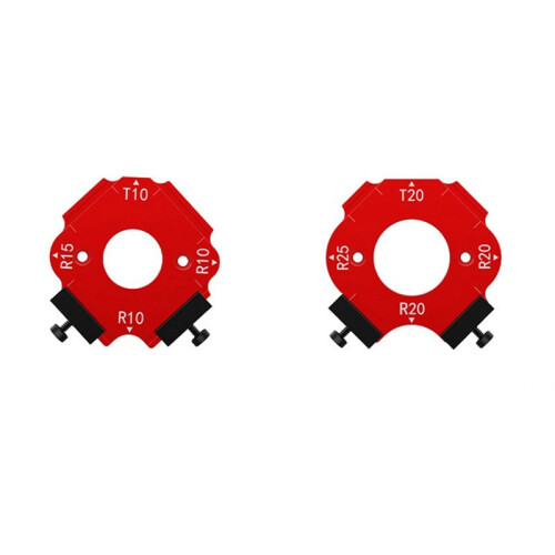 Woodworking Router Templates Arc Angle Positioning Template, Inner/Outer Corner Arc Mold, Reusable Positioning Tools B 1