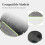 10PCS Mop Pads Replacement for   205 Dust Compactor Vacuum Attachments Washable Reusable Microfiber Mop Pads 2