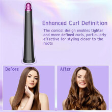 For Supersonic Hair Dryer Long Conical and Upgraded Connector Adapter with Round Volumizing Brush A