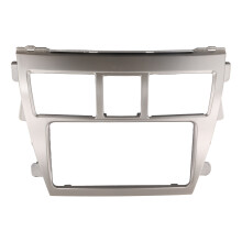 Car 2 Din Radio Fascia Panel Audio DVD Navigation Stereo Mount Frame for Vios Yaris Sedan Belta