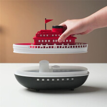 Dual Sprays Aromatherapy Machine Cruise Ship Humidifier Desktop Air Purifier with 2H/4H Timer for Home Office 300ML B