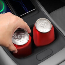 Car Central Control Wireless Charging Anti-Slip Pad Cup Holder Silicone Mat for Xpeng P7+ 2024-2025