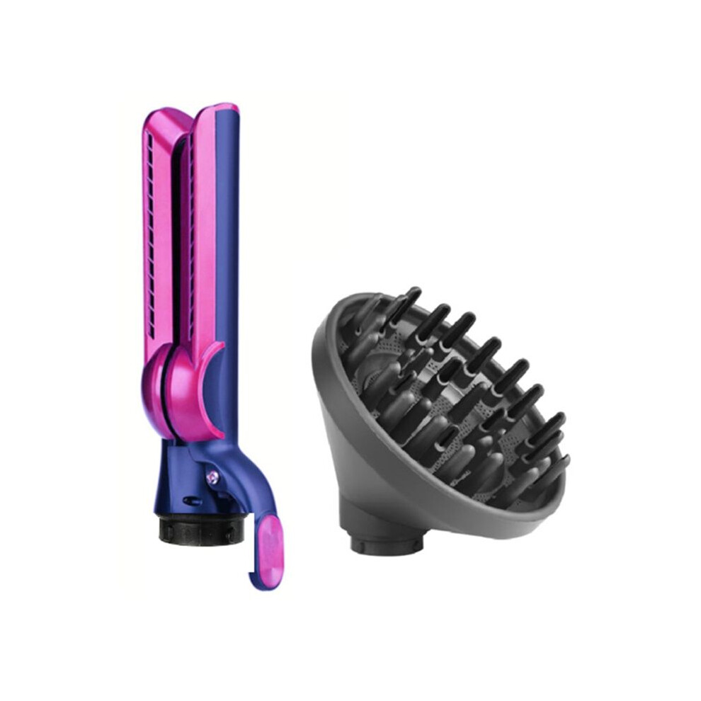 Diffuser & Straightener Attachments for  Airwrap Styler HS01 HS05 HS08 for Smooth Hair Style and Hair Curling C