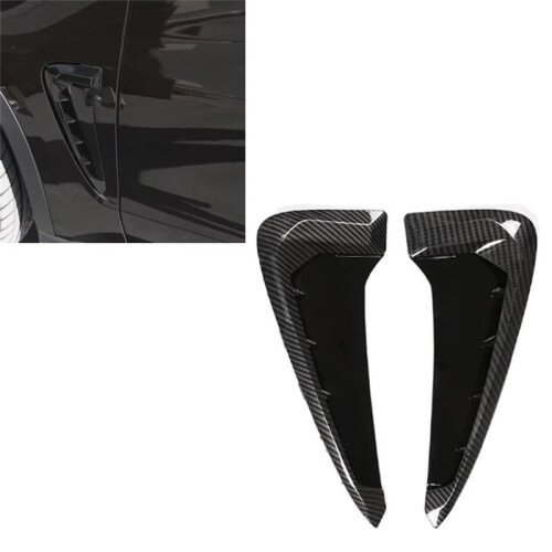 Car Front  Side Air Vent Cover Side  Vent Trim Sticker for  X5 2014-2018 1