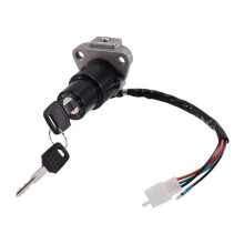 Motorcycle Ignition Lock Cylinder with Key for TZR250 1987-1989 Motorcycle Accessories