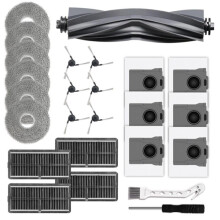 23Pcs for X40 Ultra Complete L40 Ultra X40 Master and Mova P10 Pro Ultra Main Side Brush Filters Mop Dust Bag