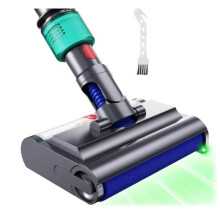 Electric Mop for V7 V8 V10 V11 V15 Wet and Dry Vacuum Cleaner Accessories with Green Light for Hard Floors