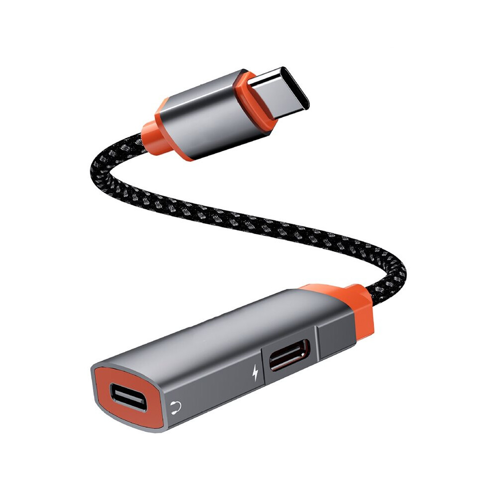 Type-C To Type-C Data Converter Cable Otg Earphone Audio Charging Adapter For Ios Phones U Disks Digital Audio Adapter 6032992772720