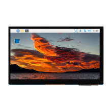For Raspberry Pi 5 4.3 Inch IPS Touch Screen Capacitive Display 800x480 LCD Monitor with Holder for RPi 5 4B 3B+ 3B