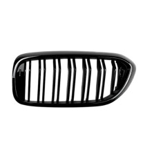 Car Front Kidney Grill Front Hood Grill Daul Vertical Grille for  5 Series G30 G31 2017-2020