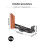 JLwin Quick Release L Plate Camera Wooden Handle Grip for  G7XII/G7XIII Camera Tripod Accessories Black 8