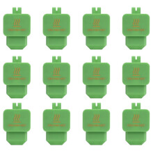 12PCS H2D Green Silicone Socks Hotend Silicone Socks for H2D H2S Heating Block Kit 3D Printer Parts