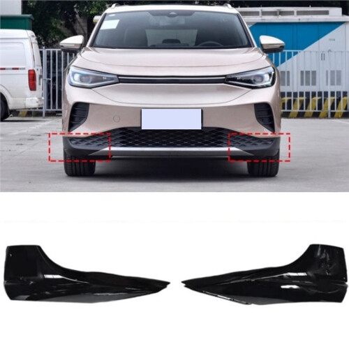 Car Front Bumper Lip Angle Diffuser Splitter Spoiler Protector for  ID.4 CROZ 2021-2025 1