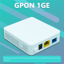 Módem Óptico Gigabit XPON ONU Fiberhome Compatible con EPON GPON ONT para OLT WEB Gigabit de un Solo Puerto