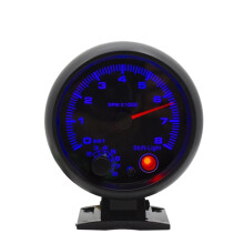 95mm Car Tachometer Digital 0-8000 RPM Tachometer with Shift Light Backlight Meter Gauge for 1-8 Cylinders