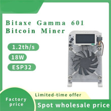 Latest for Bitaxe Gamma 601 Bitcoin Miner 1.2th/S 18W Open Source with Power Supply Supply for Cryptocurrency Mining UK Plug