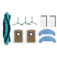 10PCS for MONSGA MS1 MAX Robot Vacuum Accessories Main Brush Dust Bag Side Brush Mop Cloth HEPA Filter