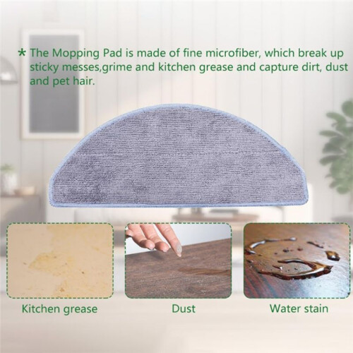 Mop Pad for Blaupunkt,Bluebot,Xtreme Sweeping Machine Accessories Vacuum Replacement Parts 2