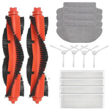 Accessory Set Compatible with S10 S12 B106GL Robot Vacuum Accessories Main Side Brush Mop Cloth Hepa Filter