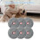 6PCS Mop Pads for  Code Zero Roboking Ai Vacuum Attachment T Replacement Mop Cloth 6