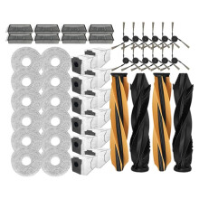46PCS for X50 Ultra/X50 Master/L50 Pro Ultra/L40S Pro Ultra/L40s Ultra Spare Parts Brush Filter Mop Pad Dust Bag