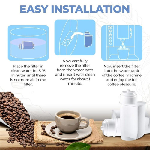 For    TCZ7003 Water Filter Espresso Machine Water Filter Compatible for  / 1