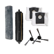 6PCS for Mova Z5 / Z5 Pro / Z50 Ultra Anti- Roller Brush Dust Bag Side Brush Tracked Mop Cloth Spare Parts