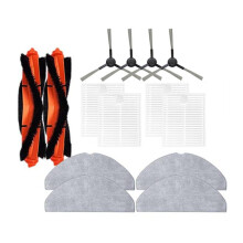 For S20 D106 E12 E10 B112 Vacuum Cleaner Replacement Parts Main Brush Side Brush HEPA Filter Mop Cloth