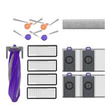 Fit for Flow Vacuum Spare Parts Main Roller Side Brush Dust Bag Filter Mop Cloth Accessories