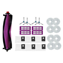 23 Pcs for  J15 Pro Ultra Sweeping Machine Accessories Main Side Brush Mop Filter Dust Bags