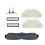 7 Pcs for  Bot D10s / D10s Pro Sweeping Machine Accessories Main Side Brush Mop Filter Dust Bags 1