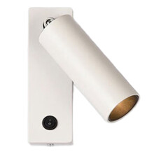 Augenschutz LED Leselicht Wandleuchte 360 Drehbar Klappbar 5W Strahler Blendfrei Hotel Arbeitszimmer Schlafzimmer Flur Weiß
