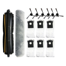For MOVA Z50 Ultra Robot Vacuum Parts Main Roller Side Brush HEPA Filter Dust Bag Tricut Mop Cloth Accessories