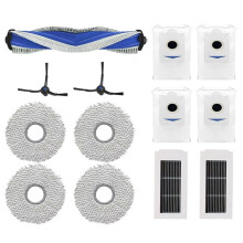 For Deebot X5 OMNI/X5 PRO OMNI / X5 PRO Vacuum Robot Parts Main Side Brush Filter Mop Cloths Dust Bag
