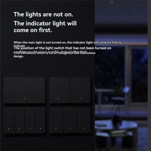 Interruttore per Luce da Parete Tuya Zigbee  Zero Fire, Controllo Intelligente per L'App SmartThings Homekit, 4 Canali 2