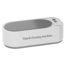 Ultrasonic Glasses Cleaner 50KHz Contact Lens Cleaner Household Timer Jewelry Toothbrush Cleaner Brush Dentures