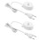 Toothbrush Replacement Charger,Compatible for ,Compatible for Oral, B , Power Supply Inductive 2pcs 1