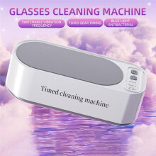 Ultrasoon Brillenreiniger 50KHz Contactlenzenreiniger Huishoudelijke Timer Sieraden Tandenborstelreiniger Borstel Kunstgebitten
