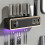 UV Toothbrush Holder Deep Sterilizer Toothpaste Squeezer Light  USB Charging Fast Drying Wall-Mounted Bathroom 3