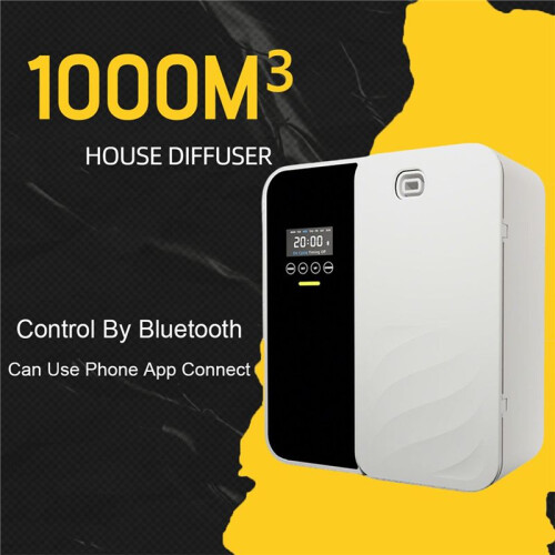 Aroma Diffuser 500ml Large Tank Relaxing Essential Oil Diffuser Silent Humidifier with LED Night Light for Home US Plug 1