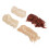 4 pezzi di parrucche BJD da 5 cm Type350/60 pesca oro chiaro 14