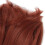 4 pezzi di parrucche BJD da 5 cm Type350/60 pesca oro chiaro 10