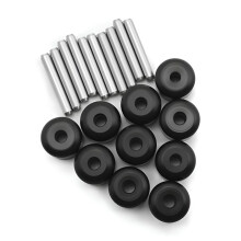 Vacuum Wheels for V6 V7 V8 V10 V11 V15 Vacuum Cleaner Soft Roller Replacement Small Wheels Accessories