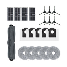 For Mova E30 Ultra / Trouver E30 Ultra Main Side Brush Hepa Filter Mop Pad Dust Bag Robot Vacuum Cleaner Parts