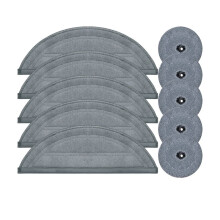 For Saros 10, S9 Maxv Ultra Robot Vacuum Cleaner Accessories Spare Parts Replacements Mop Cloths Mop Pads